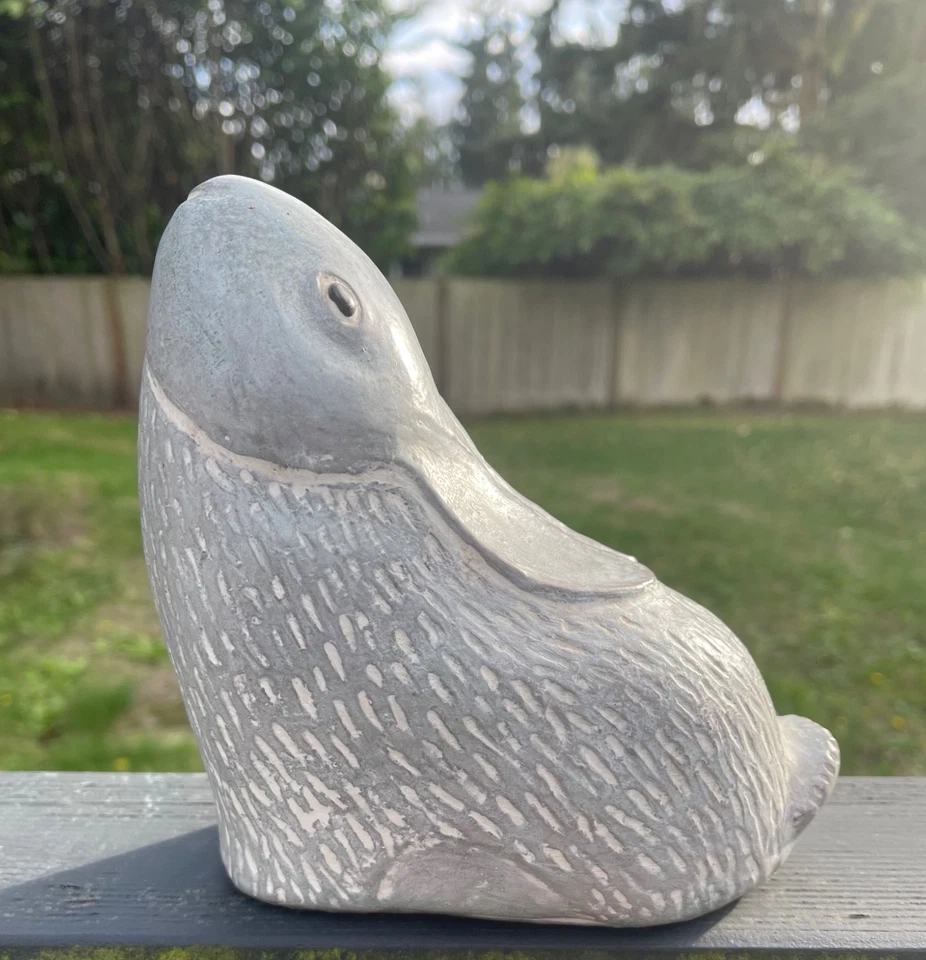 Escultura de conejo Isabel Bloom/John Bloom de colección jardín patio 6,3/4" de alto Foto 2 de 4