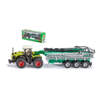 Trattore Claas Xerion Con Botte Del Merdone 1:87 Siku Mezzi Agricoli E Accessori