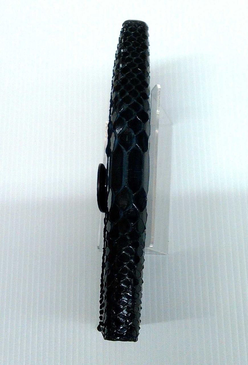 Long Wallet Model Unused Python Leather Python Le… - image 6