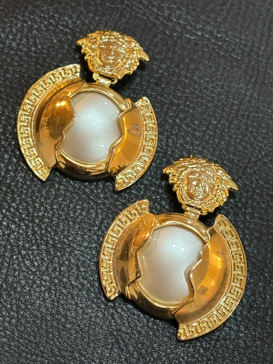 Versace Earrings without Stone Fine Earrings for sale | eBay
