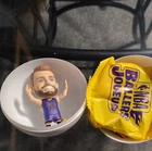 NBA Magic Lakers Mini Collectible Figurine #77 Plastic Purple Yellow