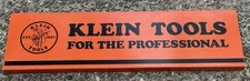 Vintage Klein Tools Plastic Sign Hardware Store Display Advertising 36”