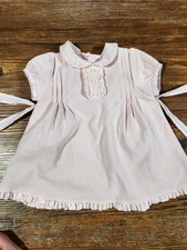 baby girl pink collar dress With Ruffles Unbranded See Measurements