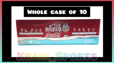 POP MART x Coca-Cola: The Monsters Labubu Series | Full Sealed Case 10 Blind Box