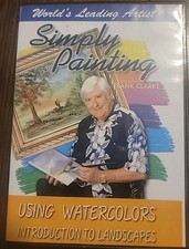 Frank Clarke Simply Painting - Using Watercolors Introduction to Landscapes DVD