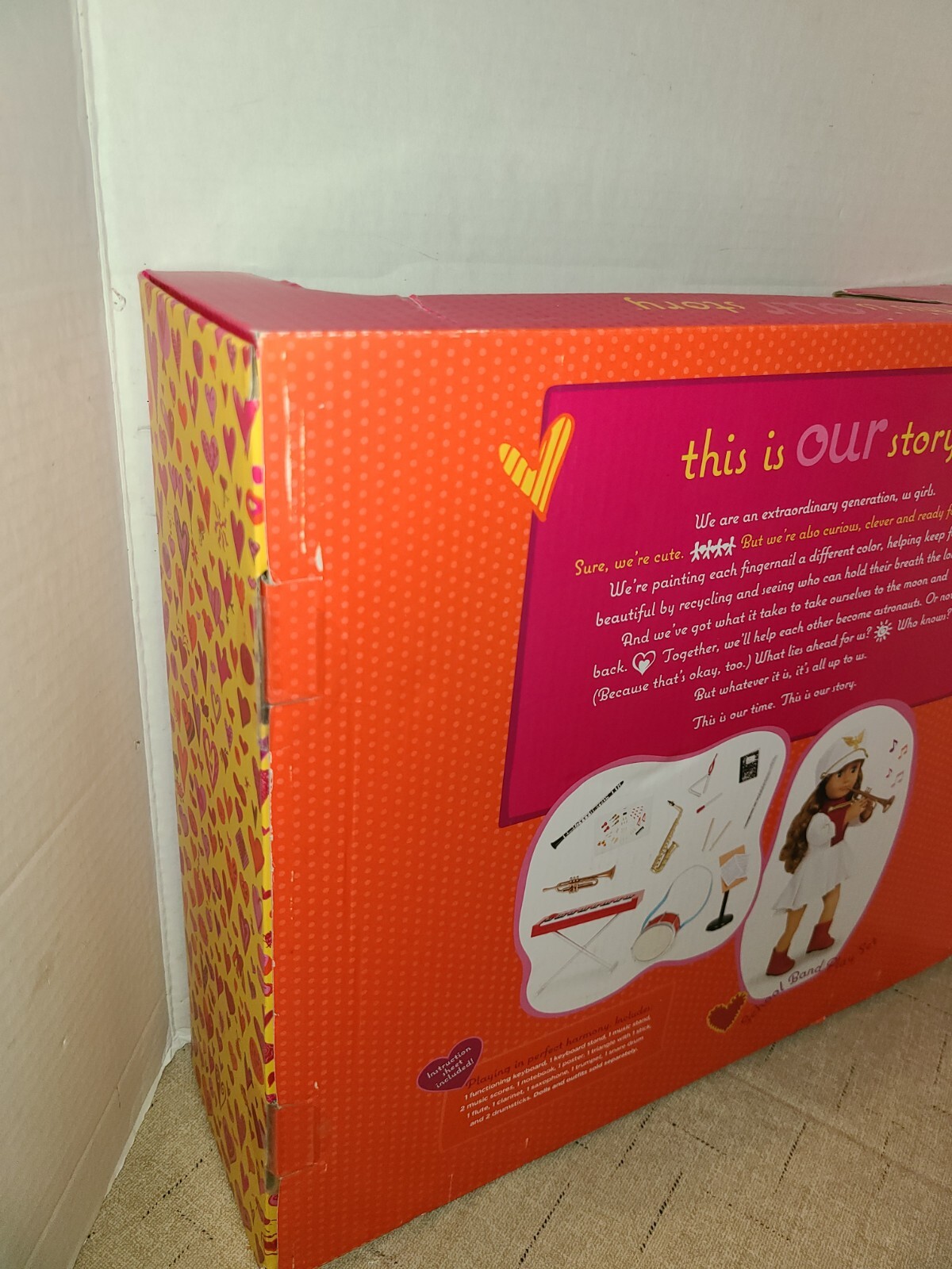 New Sealed! Our Generation School Band Play Set 2017 eBay