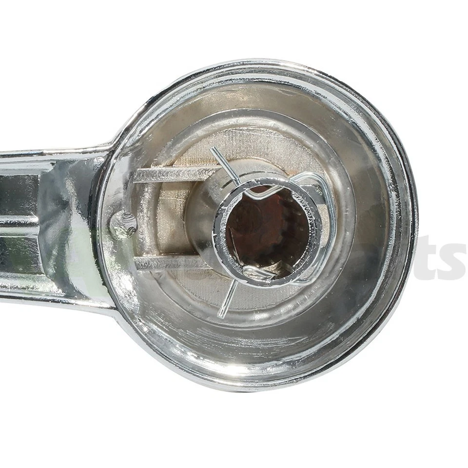 Manija de manivela de ventana izquierda derecha cromada negra para Buick Electra Wagon 1981-89 Foto 4 de 4