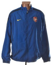 ARSENAL LONDON 2010/2011 FOOTBALL ANTHEM JACKET NIKE SIZE XL ADULT