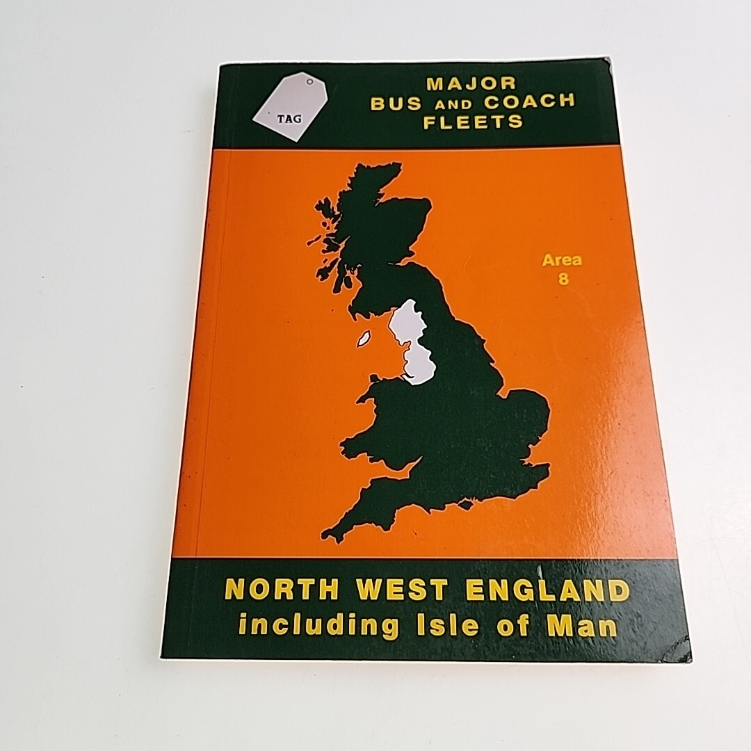 Major Bus Coach Fleets Area 8 North West England 2000 Paperback Book