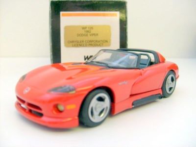 WESTERN MODELS 1/43 WP 125 1992 DODGE VIPER RED