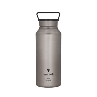 Snow Peak Aurora Bottle TW-800 Silver Titanium 800ml