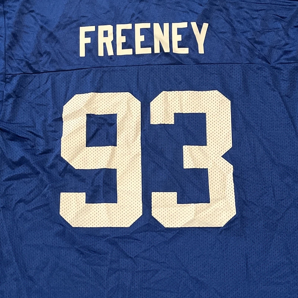 Indianapolis Colts Dwight Freeney Jersey Grande Reebok Azul Foto 3 de 4