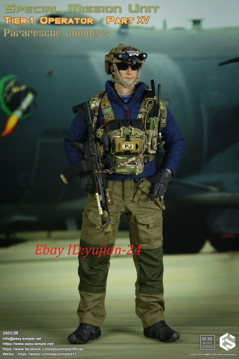1/6 EASY&SIMPLE 26053R SMU Tier1 Operator Part XV Pararescue
