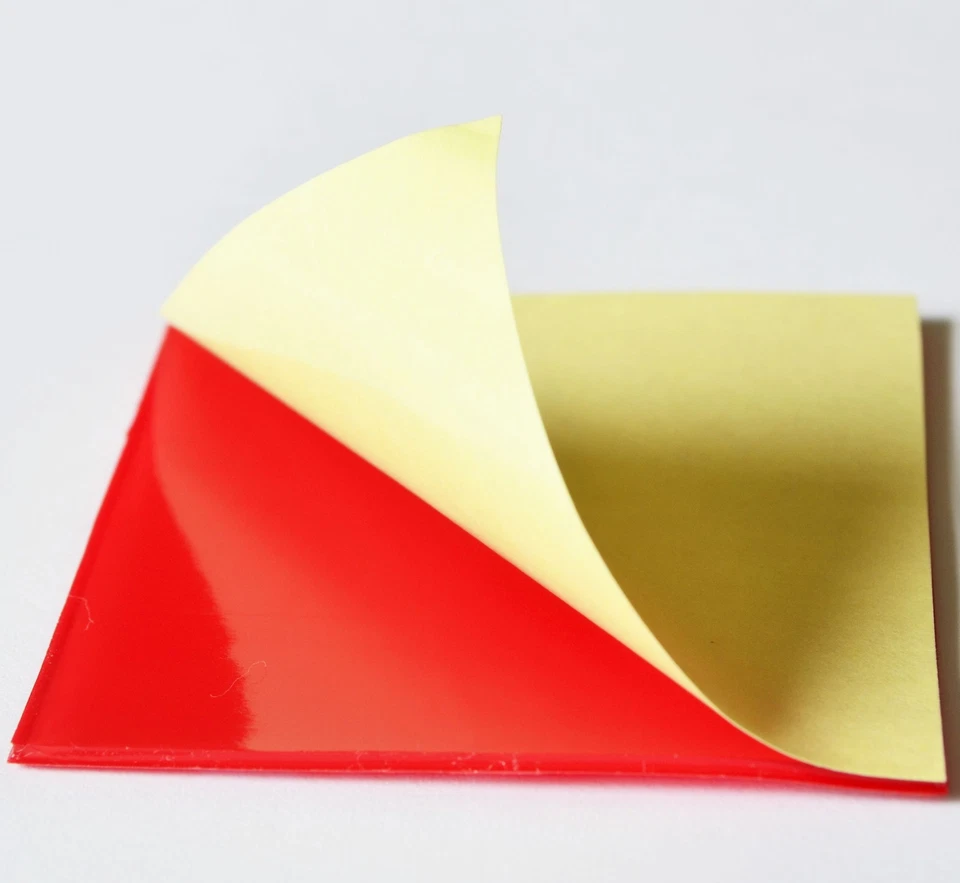 large CLEAR high bond DOUBLE SIDED PADS tape sheets, 100mm x 100mm x 2mm thick - Image 4 of 4