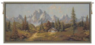 Forest of Eden 27x54 in Jacquard Woven Decorative Wall Tapestry NEW