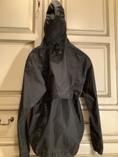 Nike Women’s Unisex Hooded Kangaroo Pocket Black Windbreaker Jacket Size Small