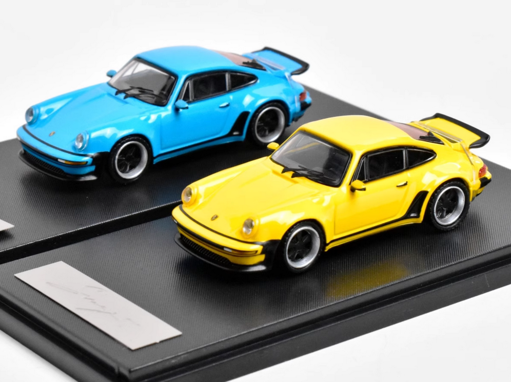1:64 RM Rhino Porsche 930 Singer Turbo Study Alloy Model with Open Rear