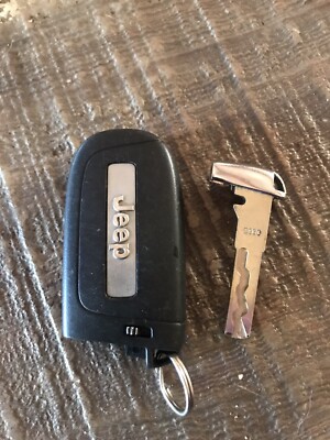 Genuine OEM JEEP COMPASS smart key keyless entry remote fob 68250337AB 2018 used