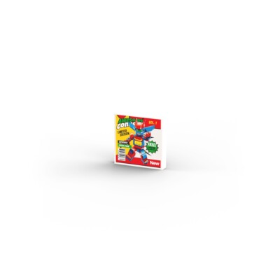 Comic Book Cover   Custom printed original LEGO  brick tile /22262