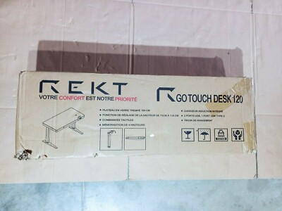 REKT RGo Touch Desk 120 - Weiß