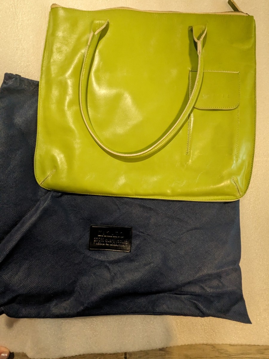 Lazaro Green Leather Shoulder Bag | eBay display picture 3
