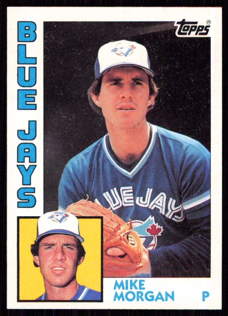1984 Topps Mike Morgan Toronto Blue Jays #423 | eBay