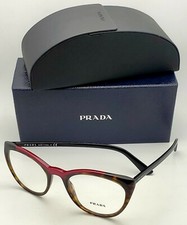 prada red frame glasses