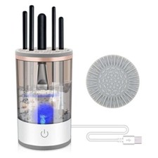 Makeup Brush Cleaner Machine Automatic Brush Cleaner Spinner Machine Electric US