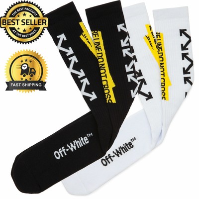 white off socks