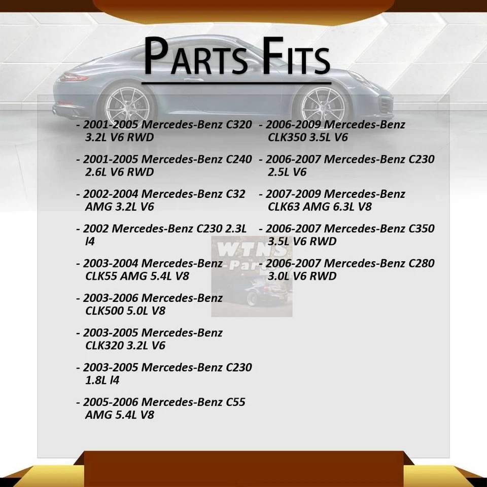 Extremo de barra de amarre exterior delantero izquierdo+derecho Mevotech para Mercedes-Benz C230 2002 2003 Foto 2 de 4