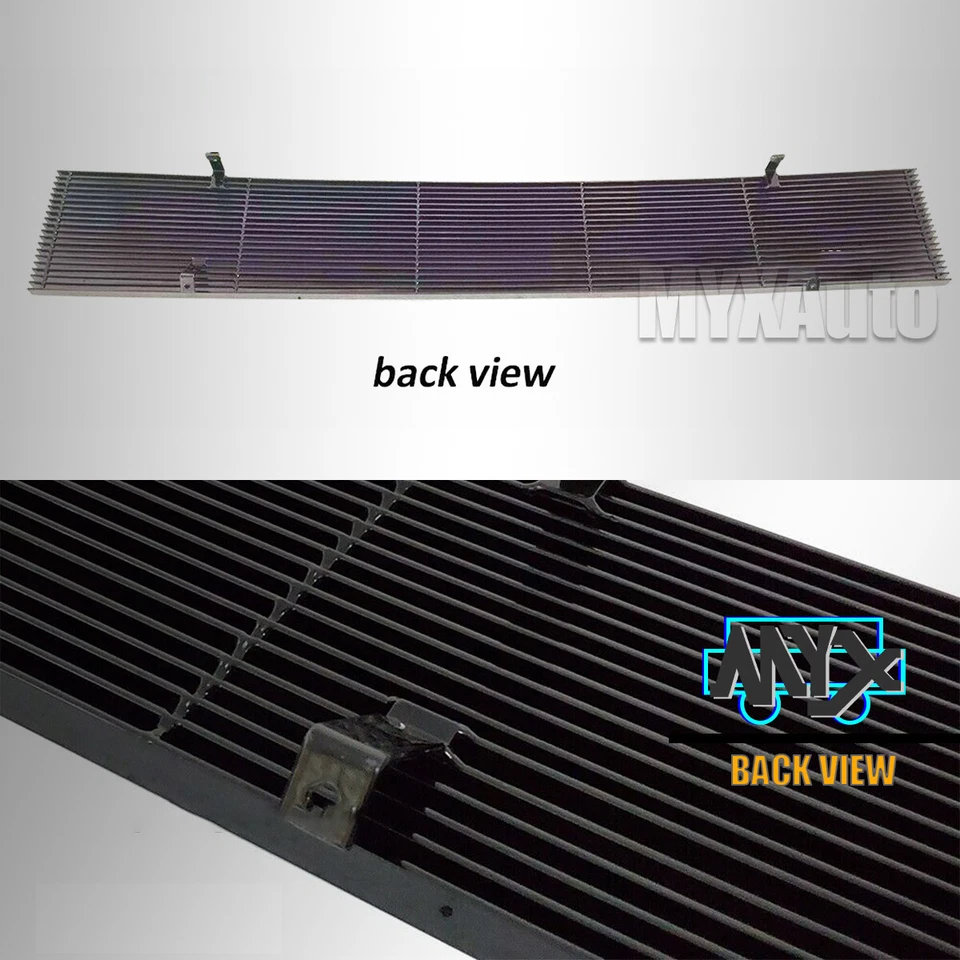 Front Upper Grill Fits 1986-1997 Nissan Pickup Phantom Billet Grille Chrome Foto 4 de 4