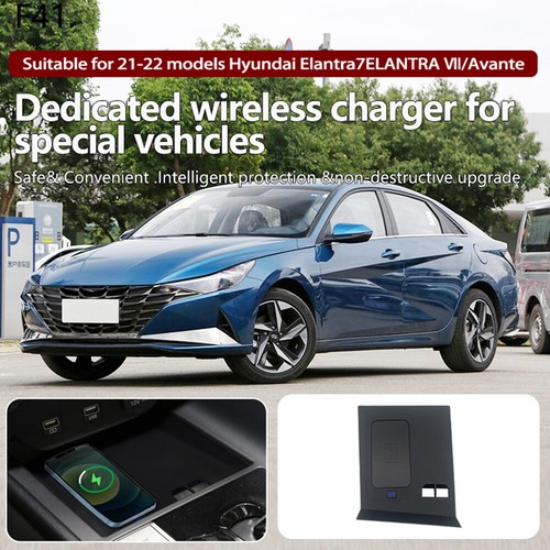 Sale Center Console Phone Wireless Fast Charging Pad for Hyundai Elantra 2021-22 - Picture 11 of 19