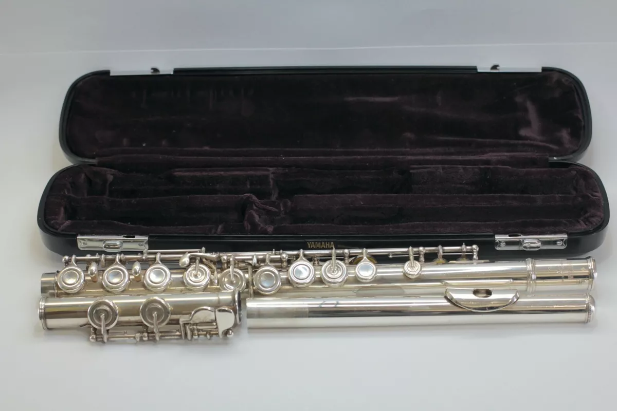 Rare YAMAHA YFL 451 Silver 925 Head Tube Flute W Case 937 eBay