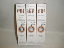 New Lot of 3  The Creme Shop Cover Story Full Coverage Concealer Deep