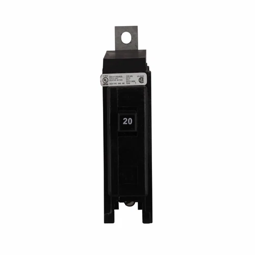 Eaton GHQ 20A 1-Pole Circuit Breaker 277VAC 14kA Thermal/Magnetic Trip