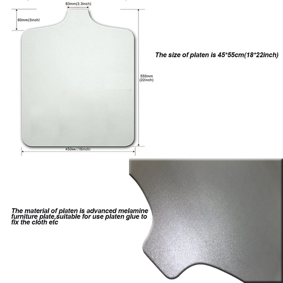 Nueva máquina de serigrafía de 4 colores 2 estaciones con tablero fijo camiseta herramientas hágalo usted mismo Foto 4 de 4