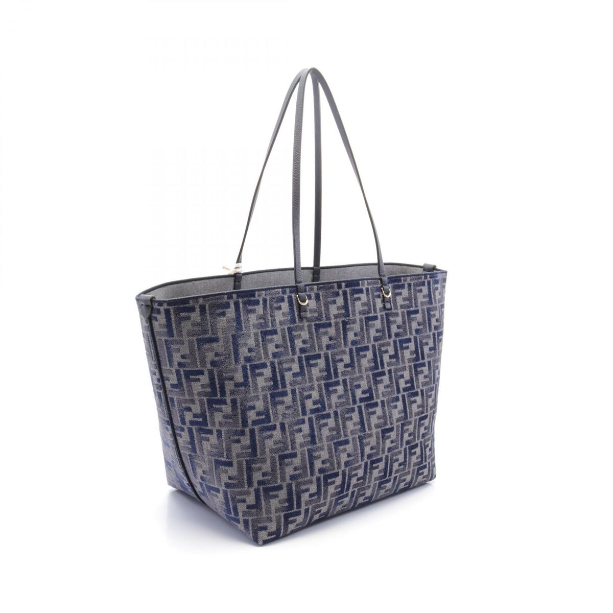 FENDI Roll Large FF Chenille Tote Bag 8BH425ASU1F1PQK FENDI Roll Large FF Chenille Tote Bag 8BH425ASU1F1PQK