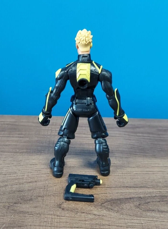 Hasbro 2006 Action Man ATOM Alpha Teens Night-Ops Shark Complete - Imagem 2 de 2