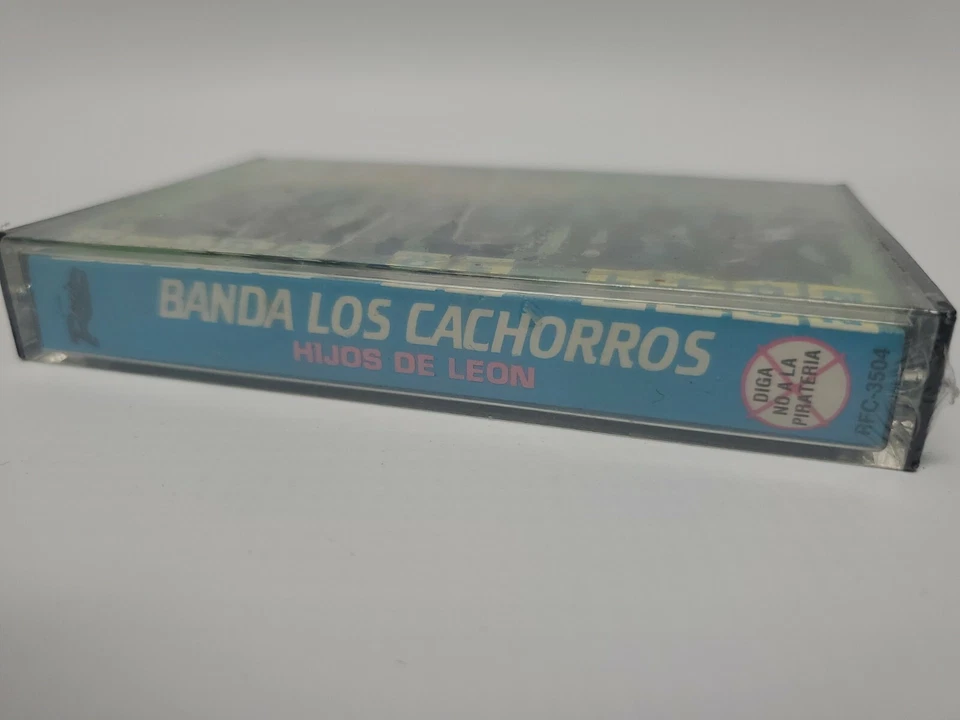 BANDA LOS CACHORROS "HIJOS DE LEON" CASSETTE New Sellado Fonovisa Rare 1993 OOP - Image 3 of 4