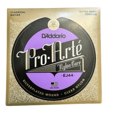 D'Addario Pro-Arte Classical Guitar Strings EJ44 Nylon Core Extra-Hard Tension