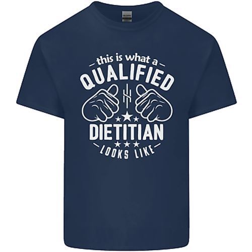 Un Dietista Calificado Se Ve Como Una Camiseta De Algodón Para Hombre - Imagen 19 de 19
