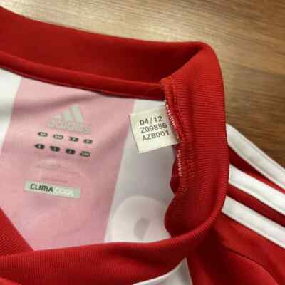 SUNDERLAND ADIDAS 2012/2013 FOOTBALL HOME JERSEY #7 LARSSON SIZE