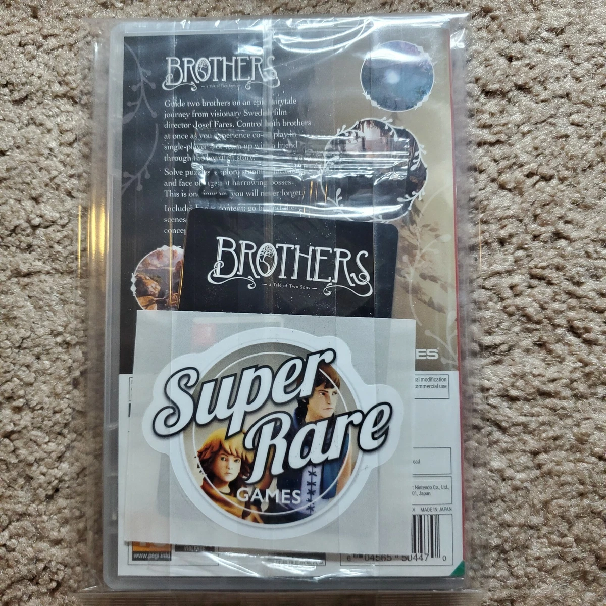 Brothers A Tale of Two Sons Nintendo Switch Super Rare Games SRG # NEW  brother