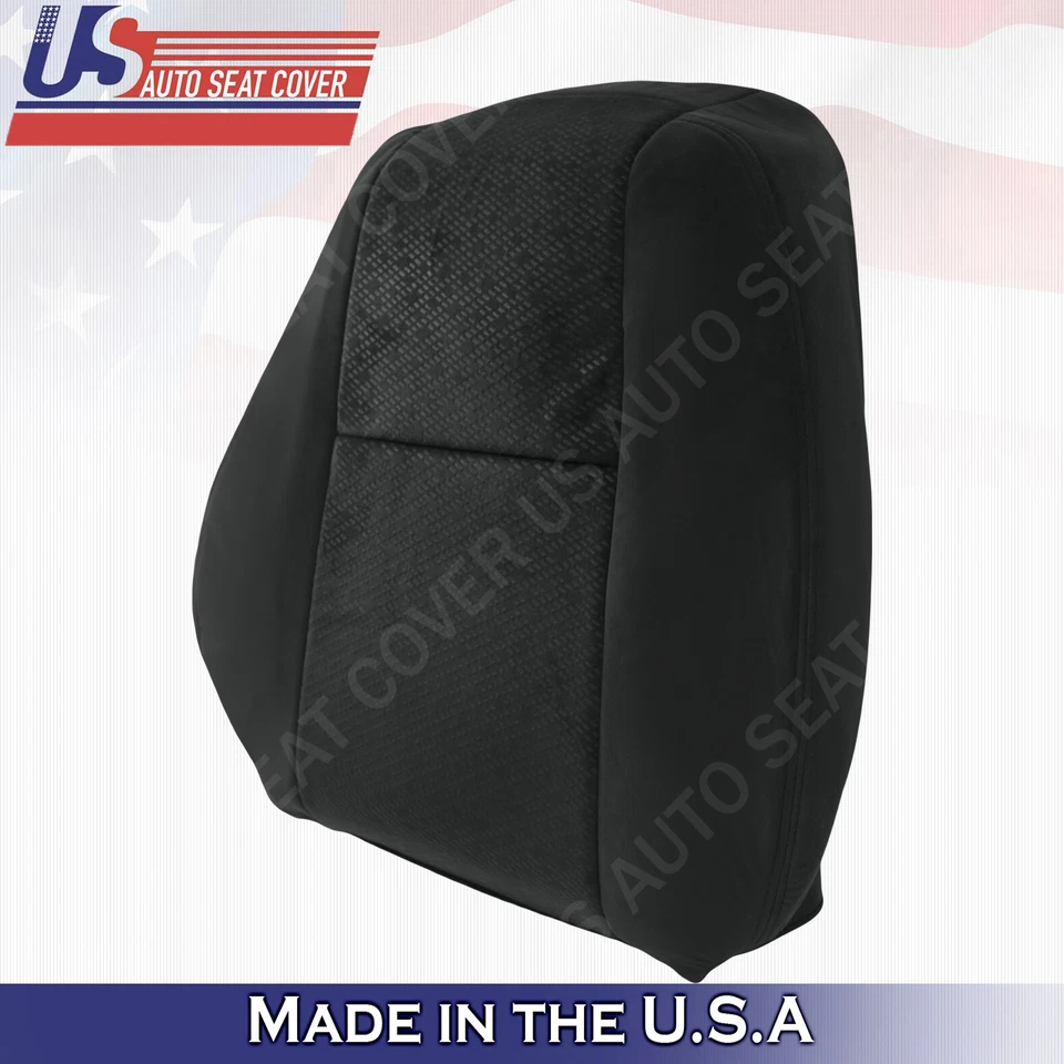 Cubierta de asiento de tela negra para pasajeros superior e inferior para GMC Yukon 2007 2008 Foto 4 de 4