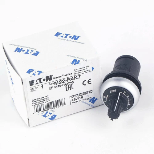 1PCS NEW EATON MOELLER Potentiometer M22-R4K7 resistance 4.7K - Afbeelding 2 van 2