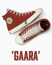 NEW Converse X NARUTO SHIPPUDEN Gaara Chuck Taylor All Star High Top
