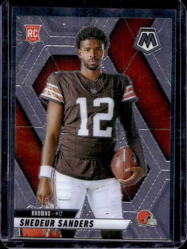 2025 Panini Mosaic Shedeur Sanders Variation RC #290 Browns Rookie