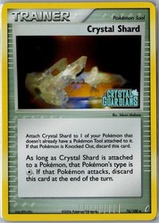 Crystal Shard 76/100 Crystal Guardians Reverse Holo