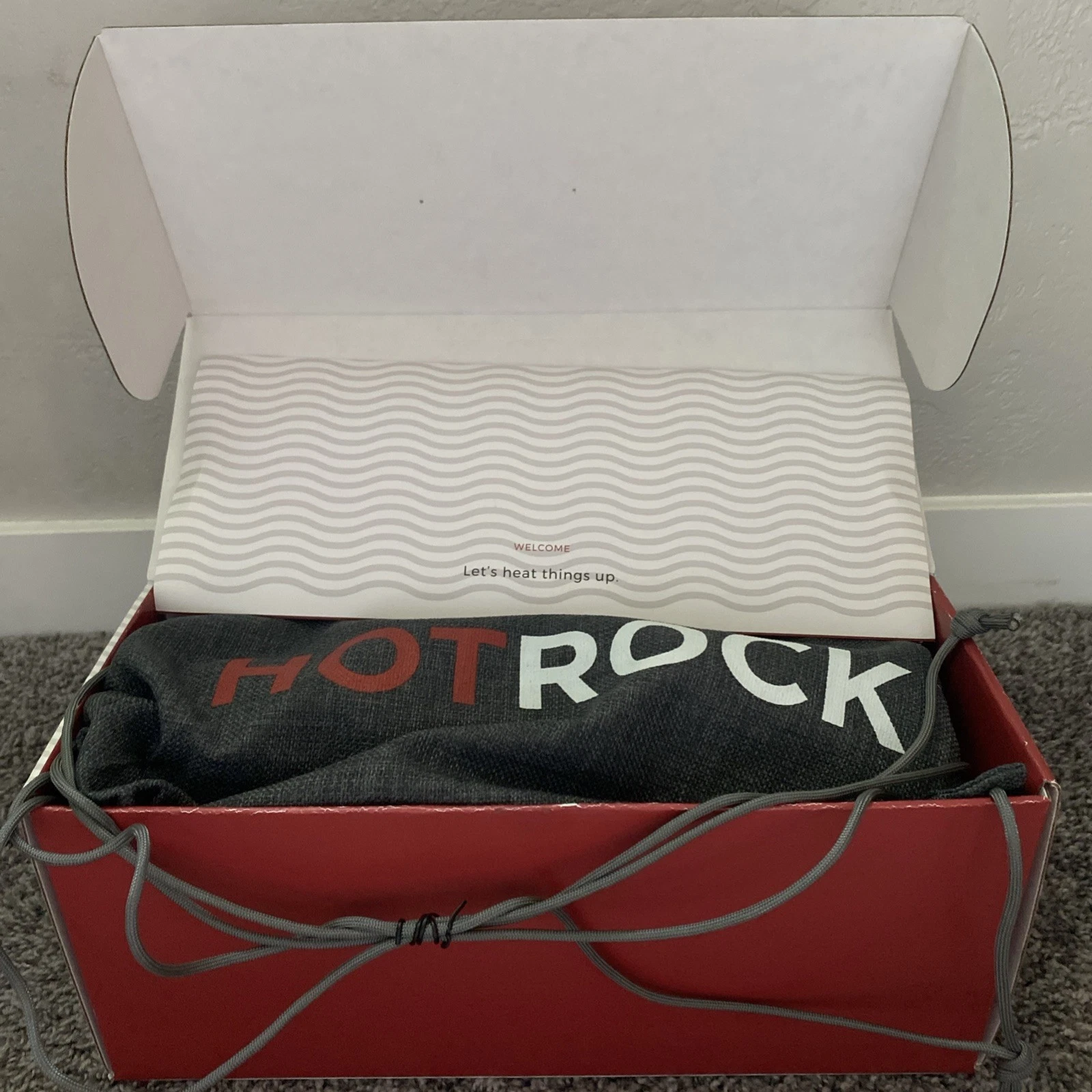 HOTROCK BY Medrock Heated Foam Back Massage Roller Legs Muscles Physical Therapy