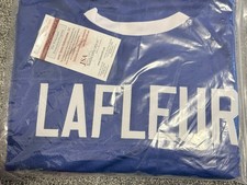 Guy Lafleur   Montreal #10 Custom Hockey Jersey Signed JSA COA